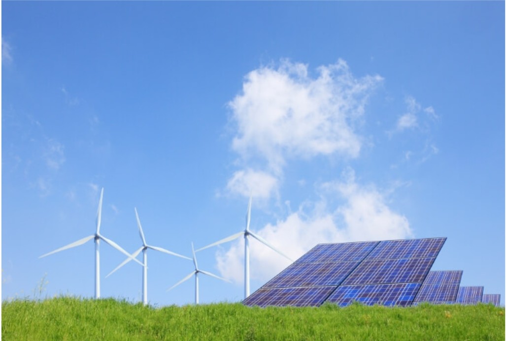 Wind and solar renewable energy